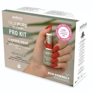 ANDREIA Coffret ongles - True Pure - 8 produits pas cher