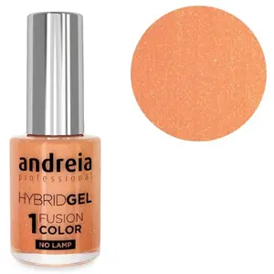 Andreia Professional Hybrid-Fusion Color Gel Vernis à ongles- I Do!- ID2 Nude avec des paillettes dorées 10.5ml