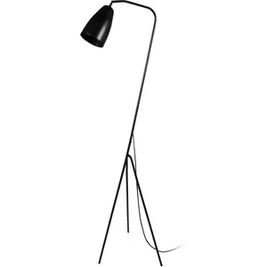 Lampadaire TOSEL LARSEN métal  noir D 40 x  H 155 cm