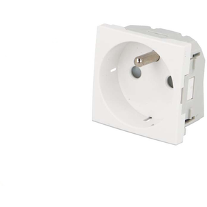 Efapel - Prise de courant 16A 2P+T automatique Quadra & Latina (45x45)Vendu parbis-electric