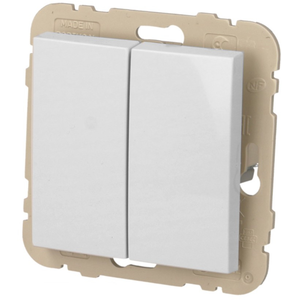 Comparateur de prix : Poussoir + Interrupteur va-et-vient blanc Efapel Logus 90 21158 TBR