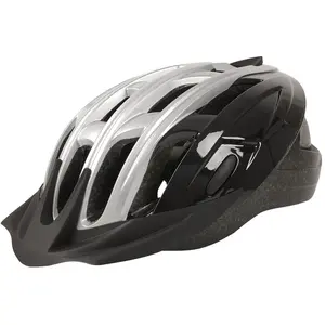 Comparateur de prix : Casque de vélo adulte Headgy INMOLD Dynamic ArgentéNoir M - Normes CE EN 1078