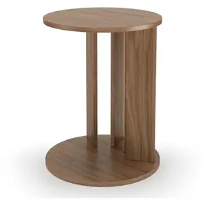 Comparateur de prix : Temahome Table D'appoint Nora Placage Noyer - Temahome