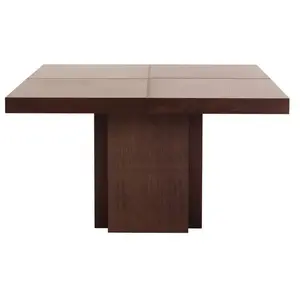 TEMAHOME Maisonetstyles Table À Manger Carrée 130 Cm Décor Chêne Brun - DinnyVendu pararchiproducts