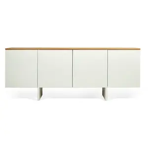 Comparateur de prix : TEMAHOME POP UP HOME - Buffet Edouard - Bois naturel - Panneaux agglomérés - Designer Ricardo Marçal