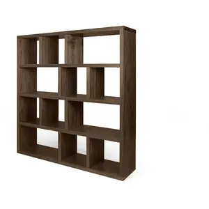 TEMAHOME Bibliothèque 4 niveaux L150 cm Texas  BoisVendu parcamif