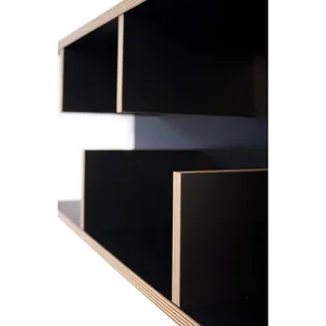 Temahome Étagère Bern Noir 90 Cm - Temahome pas cher