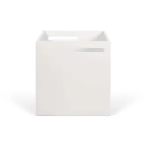 CAMIF Cube de rangement Texas Bois pas cher