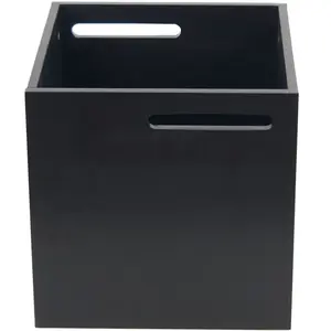 Comparateur de prix : Paris Prix - Temahome - Boite De Rangement berlin 34cm Noir Mat