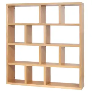 TEMAHOME Bibliothèque 4 niveaux L150 cm Texas  BoisVendu parcamif