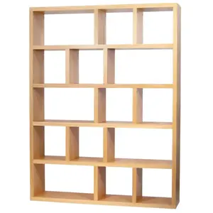 TEMAHOME Bibliothèque 5 niveaux L150 cm Texas  BoisVendu parcamif