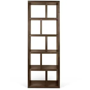 TEMAHOME Bibliothèque 5 niveaux L70 cm Texas  BoisVendu parcamif