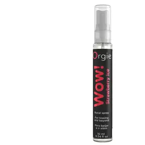 Orgie Spray buccal excitant Wow menthol fraise glaçé pas cher