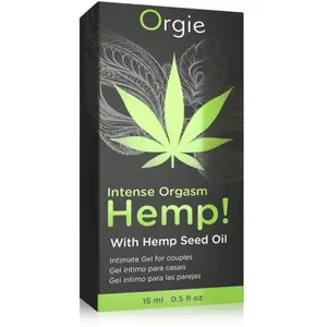 Orgie Gel intime dexcitation Hemp Intense Orgasm 15ml