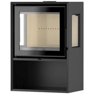 Poêle à Bois Solzaima Small Box Side Glass Pa1053g026 pas cher