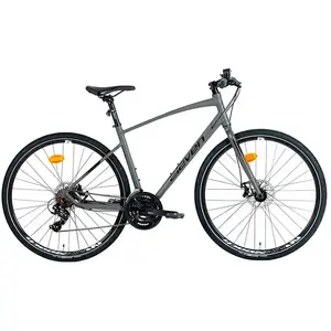 VÉLO ELEVEN FREEZ 1.0 28" GRIS/NOIR MATE S
