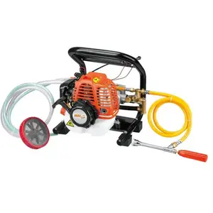 Bricoferr - Pulvérisateur avec moteur 2 temps, tuyau et lance