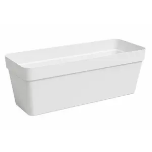 Comparateur de prix : Jardinière - ARTEVASI - Rectangulaire - Plastique - Blanc