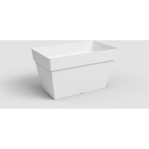 Comparateur de prix : ARTEVASI Jardinière Capri Xl - 40 x 80 x H 40 cm - 100 L - Blanc