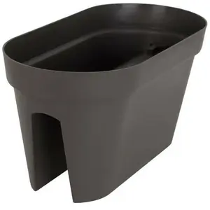 Comparateur de prix : ARTEVASI Jardinière balcon Capri Gris anthracite