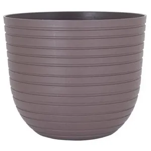 ARTEVASI Pot de fleurs Havana Horizon - Ø 30 x H 24,9 cm - 13,5 L - Boue pas cher
