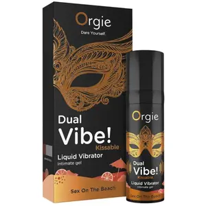 Comparateur de prix : Orgie Gel intime vibrant embrassable Dual Vibe Sex on the beach