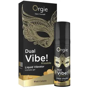 Comparateur de prix : ORGIE Gel d'excitation Dual Vibe Pina Colada Liquid Vibrator