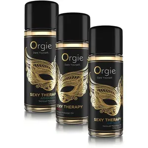 Comparateur de prix : Orgie Coffret Huiles de Massage Sexy Thérapy Mini Size Collection 3 X 30 ml