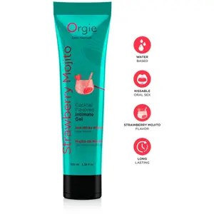 Orgie Lubrifiant Cocktail Fraise Mojito 100ml