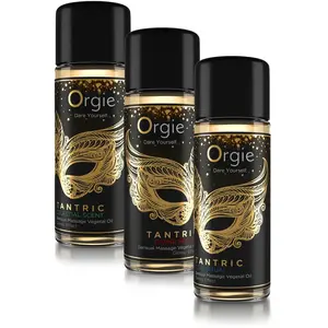 Comparateur de prix : Orgie Coffret Huiles de Massage Tantric Mini Size Collection 3 X 30 ml