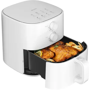 Becken Friteuse sans huile 5L, Friteuse à air, 1500 W, température rég... pas cher