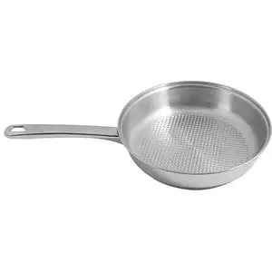Poêle tout inox avec fond grill 24 cm Artame pas cher