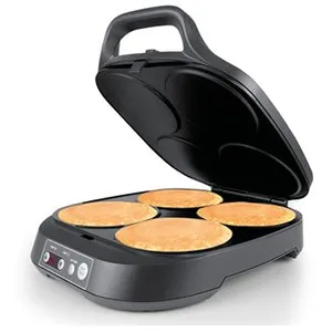 Comparateur de prix : Crêpière ou machine à pancakes Flama 4906FL, 2000W, 4 cavités, surface...