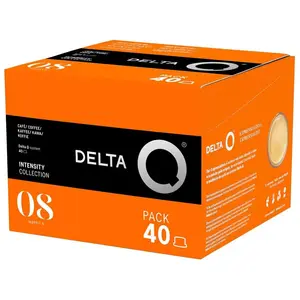 Comparateur de prix : Delta Q aQtivus N°8 Pack 40 Capsules - Compatible uniquement Machines Delta Q