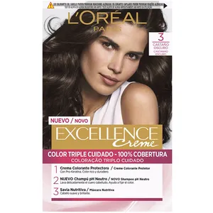 L’Oréal Paris Teinture permanente Excellence L'Oreal Expert Professionnel Chatain foncé pas cher