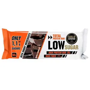 Gold Nutrition Total Protein Bar Doble Chocolate 10X60g
