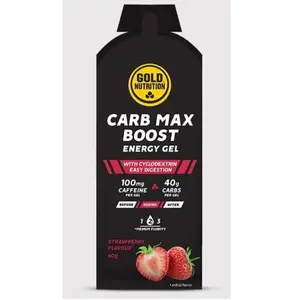 Gold Nutrition Boîte De Gels énergétiques Carbmax Neutral 60g 16 Unités One Size
