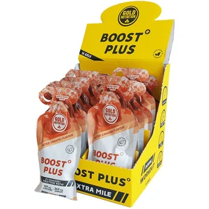 Gel énergétique Gold Nutrition Boost Plus 40 g goût caramel salé (16 unité) pas cher