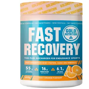 Comparateur de prix : Boisson en poudre GoldNutrition Fast Recovery 600g goût orange