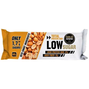 Gold Nutrition Protéine Faible En Sucre 60g 10 Unités Croquant Cacahuè... pas cher