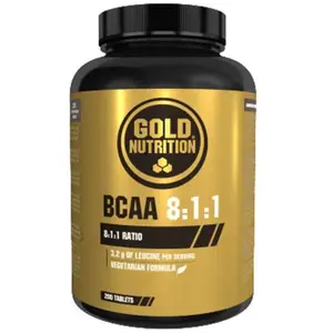 Comparateur de prix : Gold Nutrition Bcaa 8:1:1 200 Unités Neutre Saveur