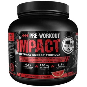 Comparateur de prix : Gold Nutrition Poudre Proteines Pre-Workout Impact Watermelo 400g