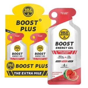 Gold Nutrition Boîte De Gels énergétiques Boost Plus 40g 16 Unités One Size