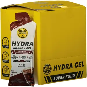 Gel energetique goldnutrition hydra gel cola   60g pas cher