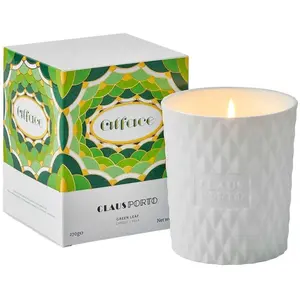 Claus Porto - Alface Green Leaf Candle Bougies 270 g unisex pas cher