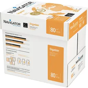 Comparateur de prix : Navigator Organizer - 110 microns - blanc - A4 (210 x 297 mm) - 80 g/m...