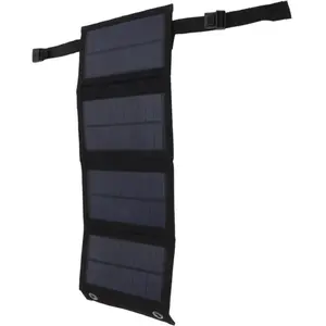 Chargeur De Panneau Solaire Pliant 20w, Puissance MobileVendu parmanomano