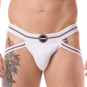 Barcode Berlin Jockstrap ZORAN Blanc pas cher