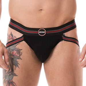 Barcode Berlin Jockstrap ZORAN Noir pas cher