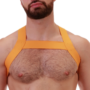 Harnais élastique MATT Jaune XL pas cher